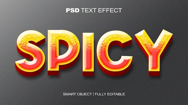 Spicy Text Effect