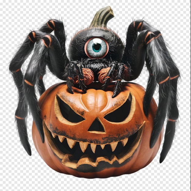 a spider figure with a black eye and a black eye