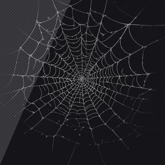 PSD spiderweb photorealistic