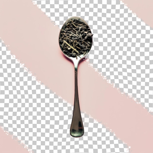 a spoon with the word  crumbs  on it