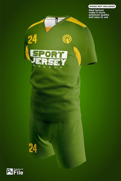 PSD sport jersey mockup