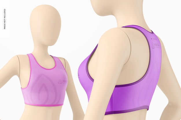 Sports Bras Mockup