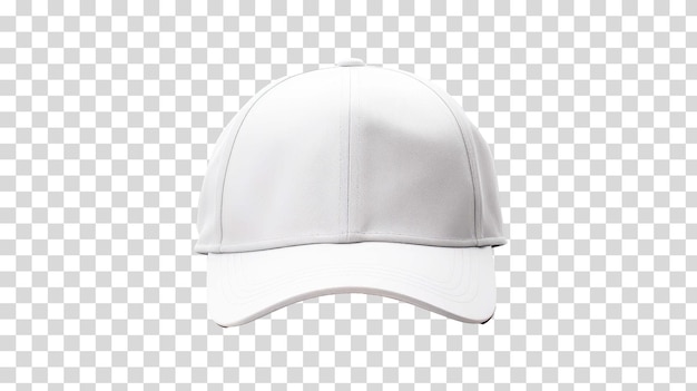 PSD sports cap isolated on transparent background vector illustration