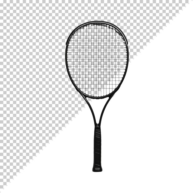 Sports equipment set badminton racket and tennis ball sports day on isolated background