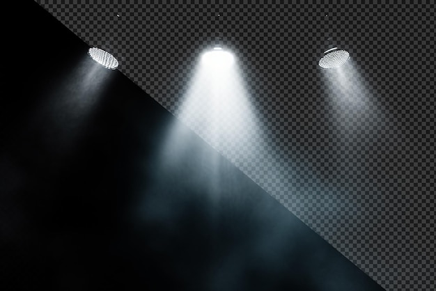 spotlight on transparent background