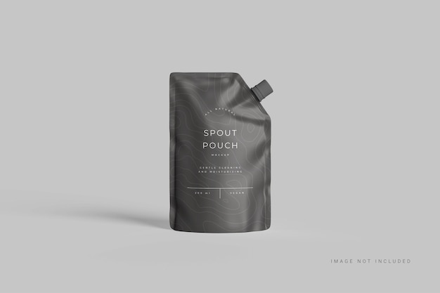 PSD spout pouch mockup