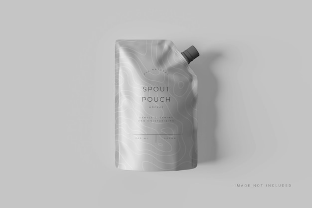 PSD spout pouch mockup