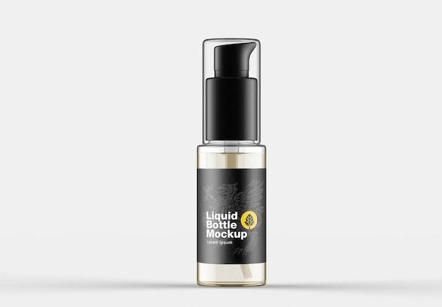 Spray Bottle Mockup