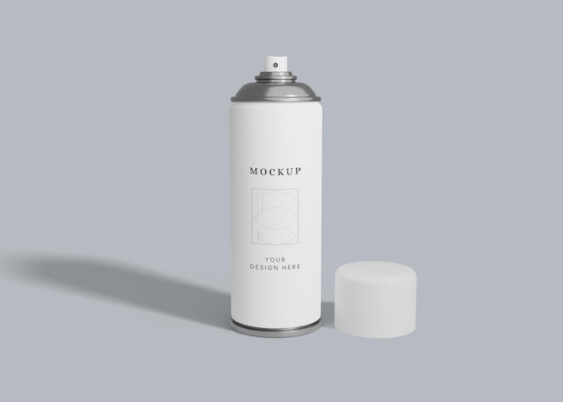 Spray bottle mockup