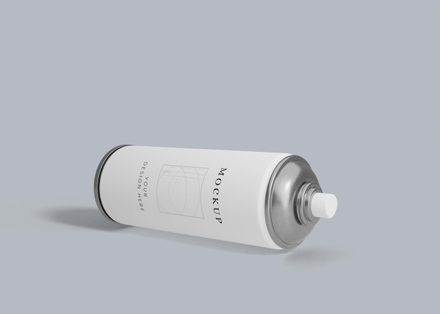 Spray bottle mockup