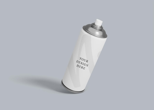 Spray bottle mockup