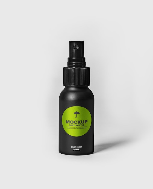 Spray Bottle Mockup