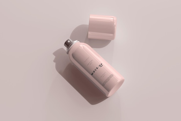 Spray Bottle Mockup