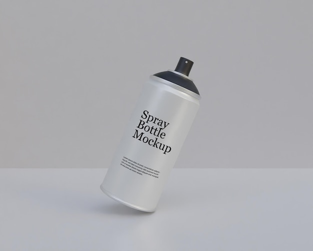 Spray bottle mockup