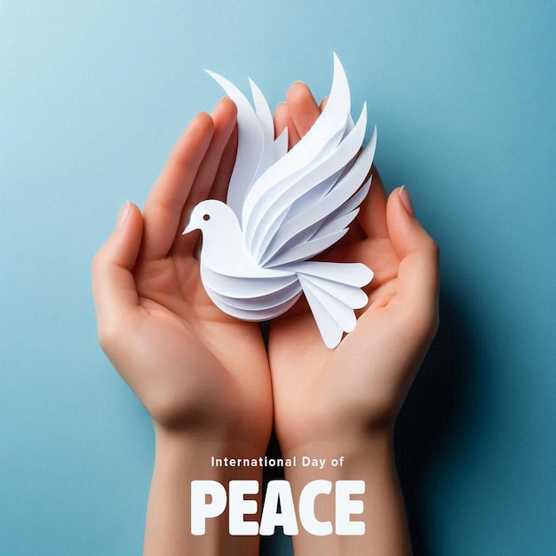 Spread Peace International Day of Peace PSD Design