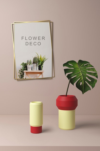 Spring deco concept mock-up