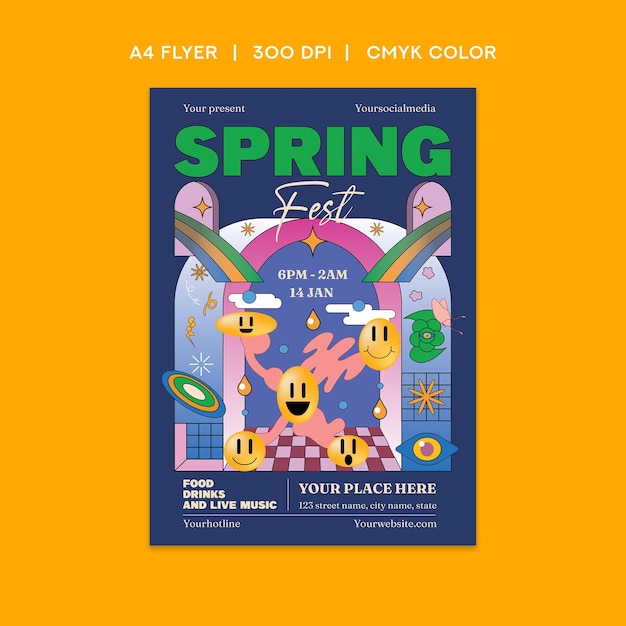 Spring Festival Flyer