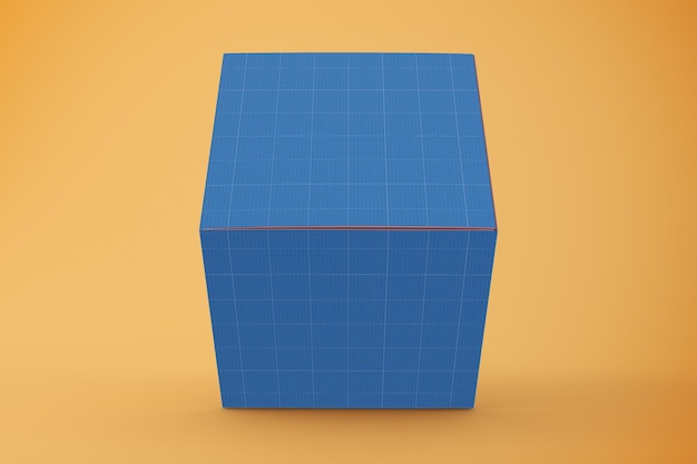 Square Box Mockup