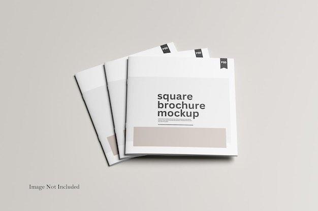 SQUARE BROCHURE MOCKUP