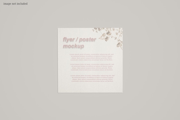 Square Flyer MockUp