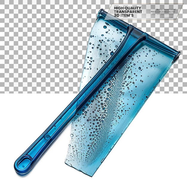 Squeegee A tool used for cleaning and removing water on transparent background