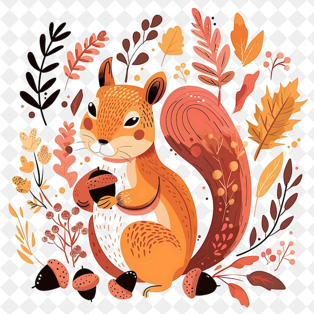 a squirrel with a cup of coffee in his hand