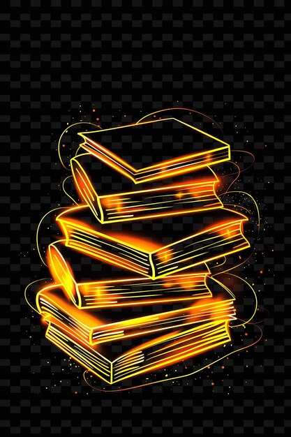 a stack of books with the words  the word  on the black background