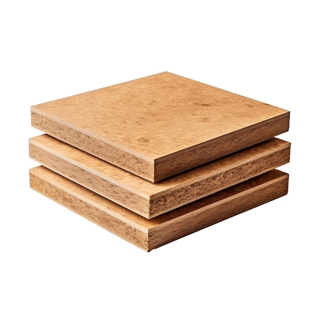 a stack of brown square tiles