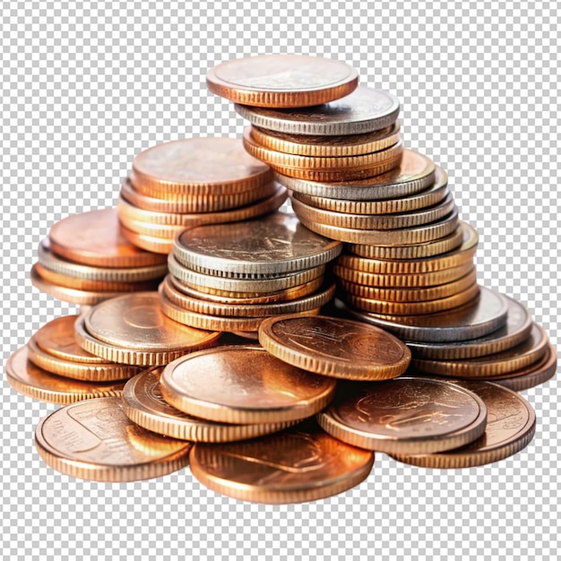 PSD stack of coins