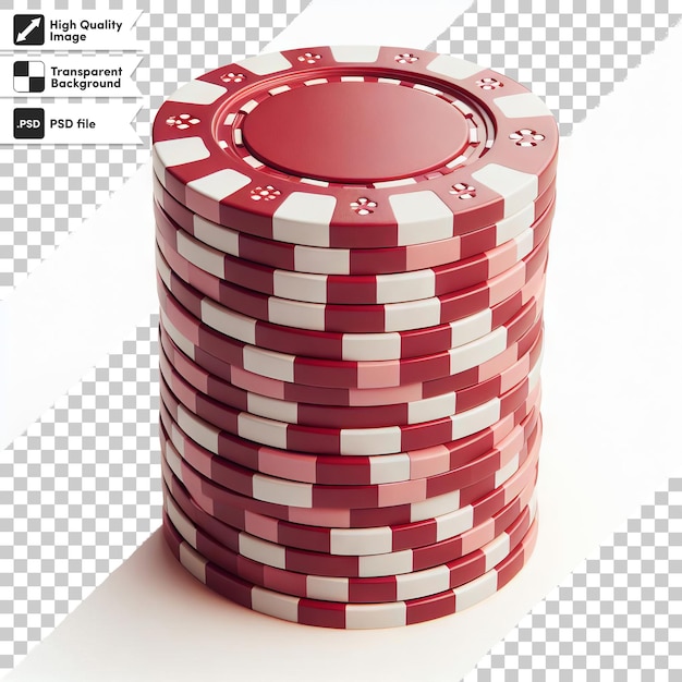 a stack of red and white poker chips with the word quot the time quot on the bottom