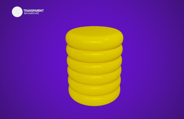 A stack of tires on a purple background