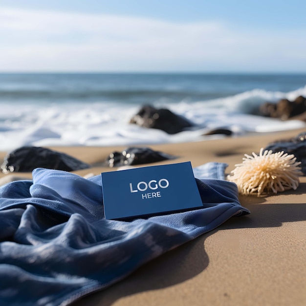 Stand out with sleek and modern business card logo and branding mockup designs