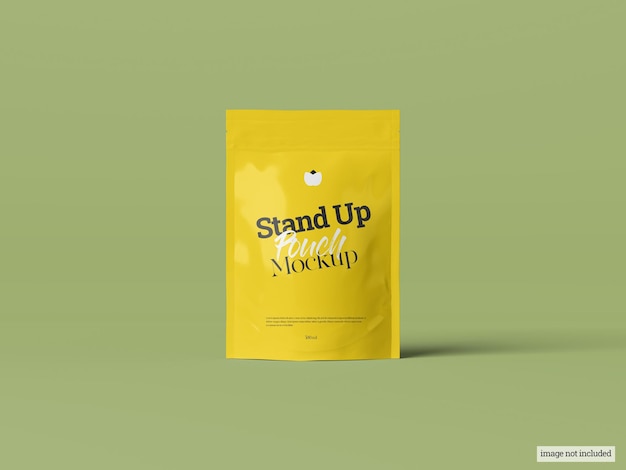 Stand Up pouch mockup