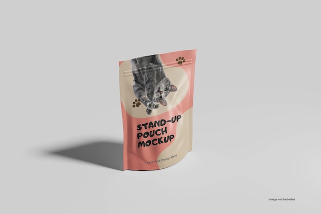 PSD stand-up pouch mockup