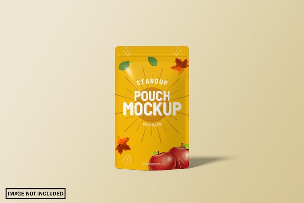 Stand up pouch mockup