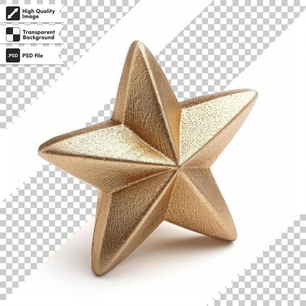 a star shaped object with a star on it