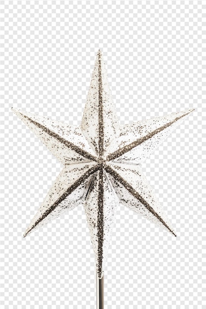 a star that is made by hand