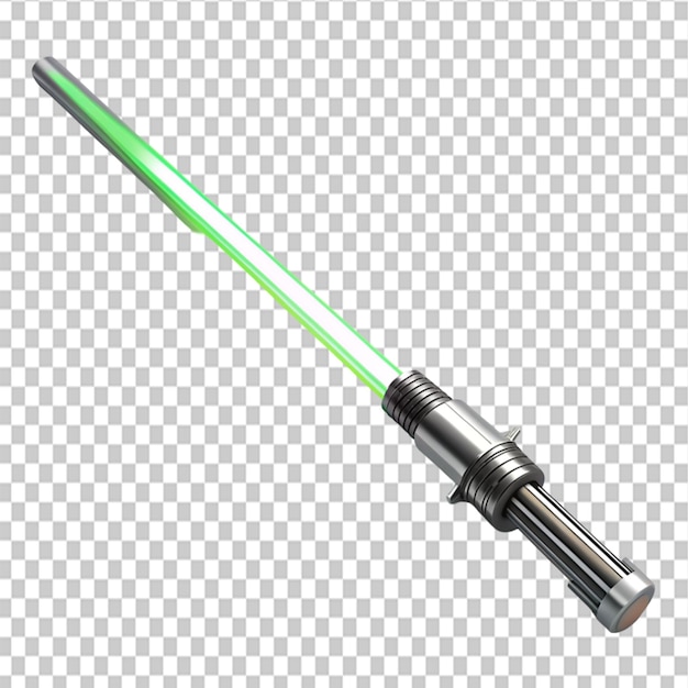 PSD star wars lightsaber on transparent background