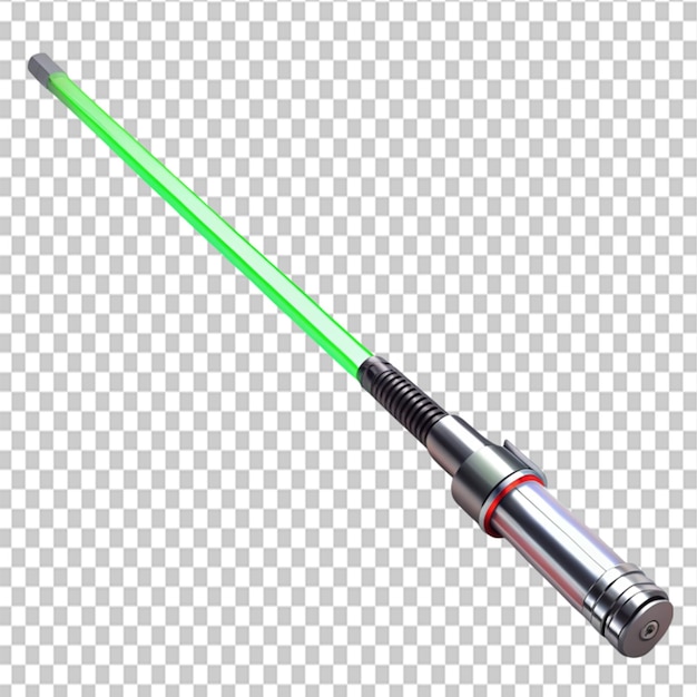 PSD star wars lightsaber on transparent background