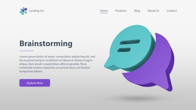 Startup Landing Page