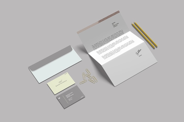 Stationary Set Mockup