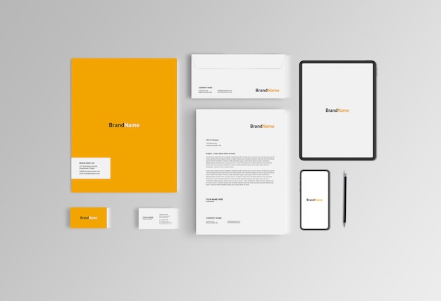 Stationery Mock-up