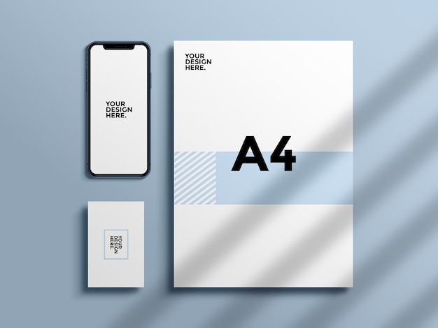 Stationery mockup