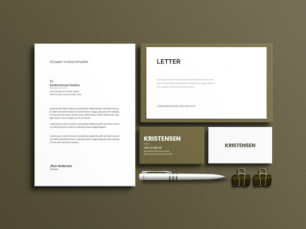 Stationery Mockup