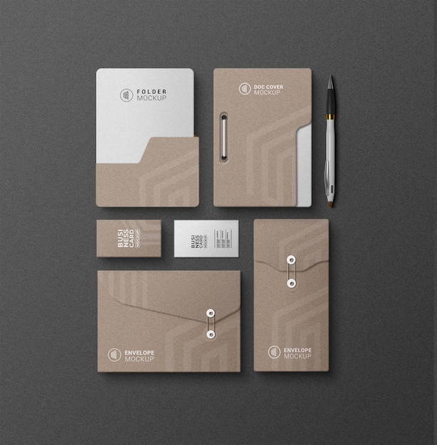 Stationery mockups