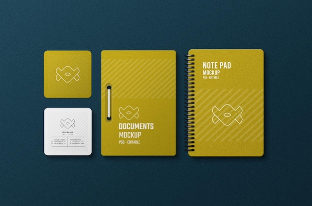 Stationery mockups