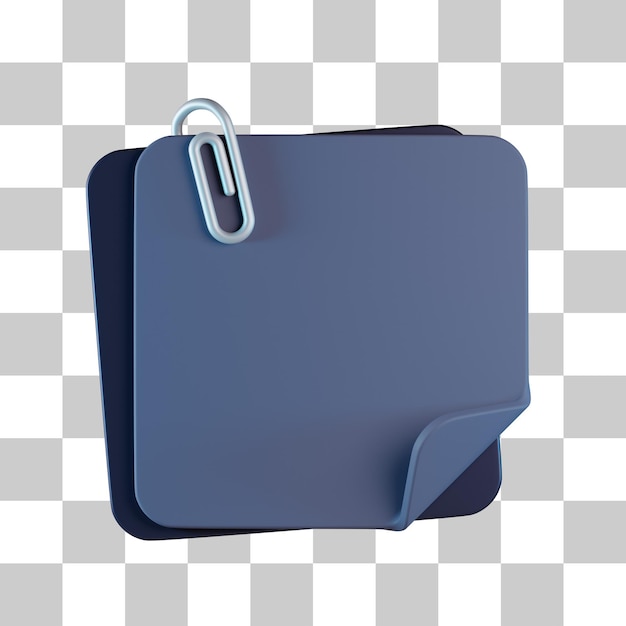 Stationery Note 3D Icon