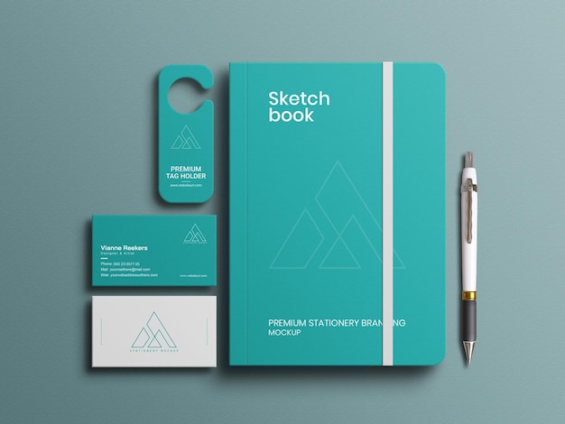 Stationery Set Mockup