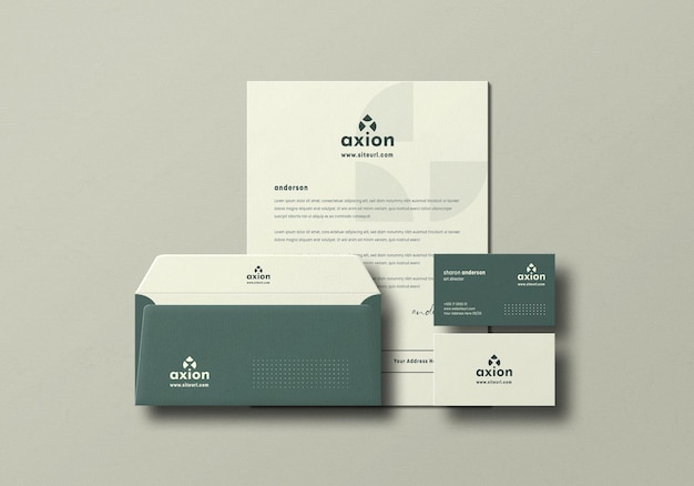 Stationery Set Mockup