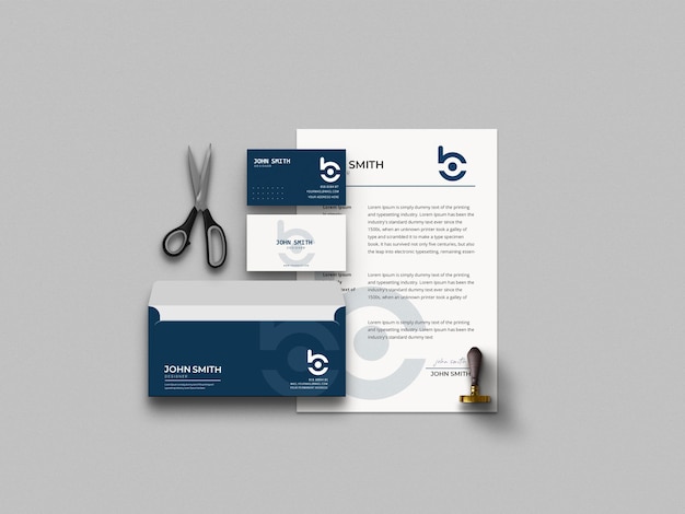 Stationery Set Mockup